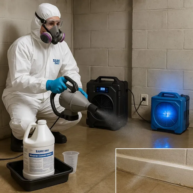 Sanitization and Odor Removal process in Old Jefferson, LA