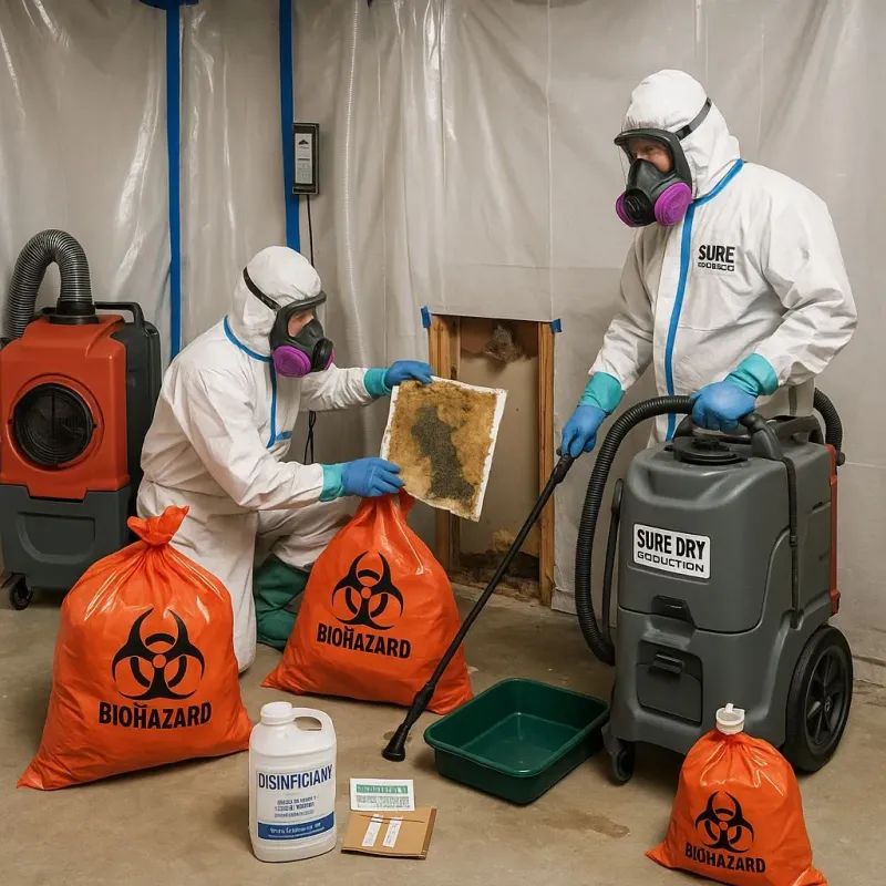 Contaminated Water Handling Protocols process in Old Jefferson, LA